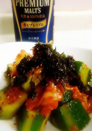 ビールのお供♡キムチキュウリ-レシピのメイン写真