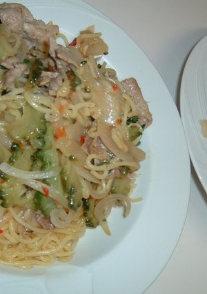 アジアンゴーヤ焼きそば-レシピのメイン写真