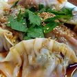 つるるんっ。キムチ水餃子