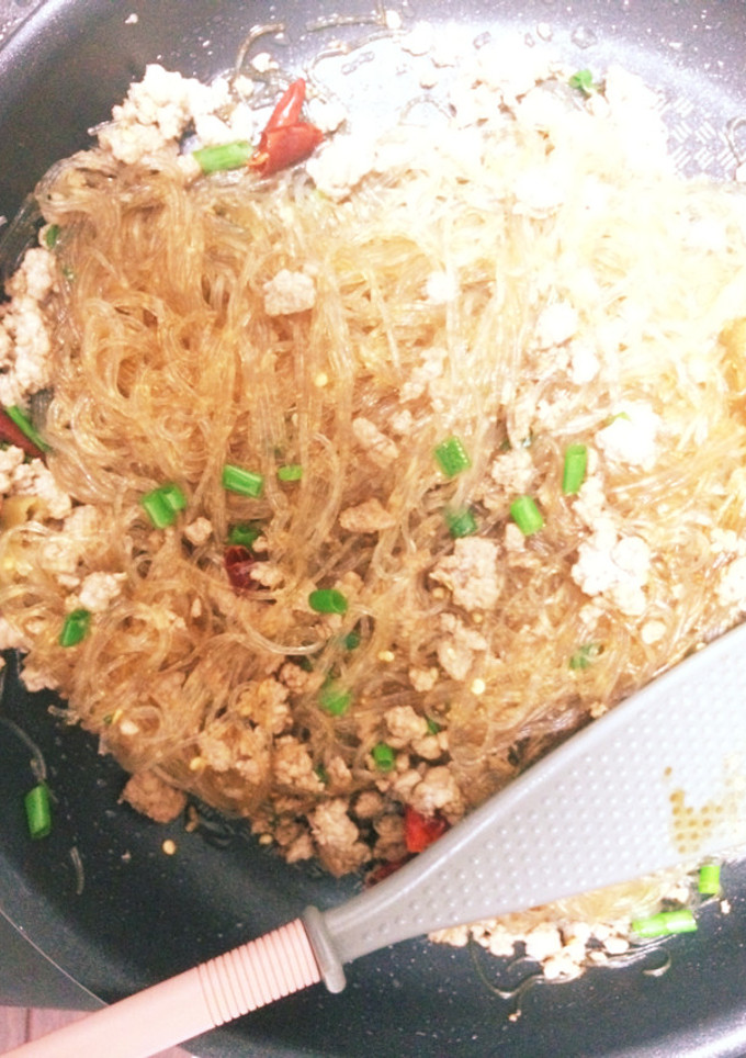 春雨と挽肉の炒めもの-レシピのメイン写真