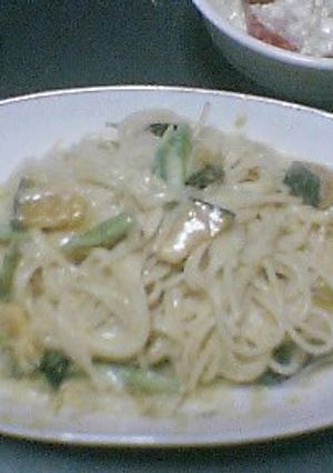 ◆かぼちゃクリームパスタ◆-レシピのメイン写真