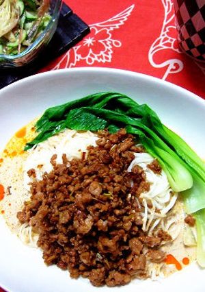 冷製そうめん☆ほぼ汁なし担担麺！-レシピのメイン写真