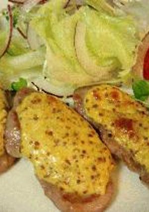 豚ヒレ肉のマスタードチーズ-レシピのメイン写真