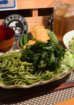 茶そばとかしわ天❕-レシピのメイン写真