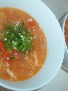 中華トマト玉子スープ-レシピのメイン写真