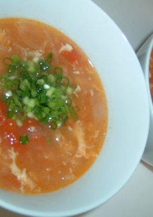 中華トマト玉子スープ-レシピのメイン写真