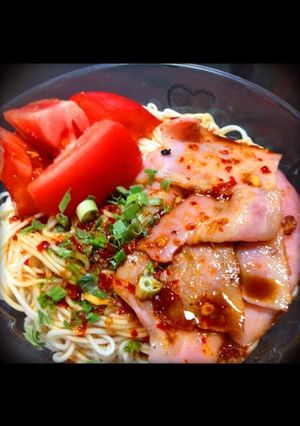 簡単★激ウマ油そば風アレンジそうめん-レシピのメイン写真