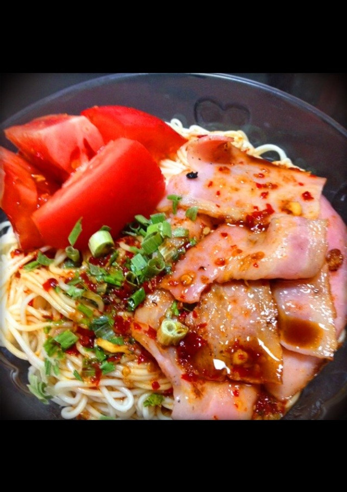 簡単★激ウマ油そば風アレンジそうめん-レシピのメイン写真