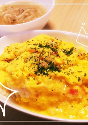 リゾット風オムライス-レシピのメイン写真