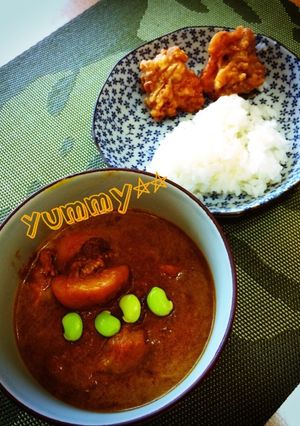 新潟産の枝豆カレー-レシピのメイン写真