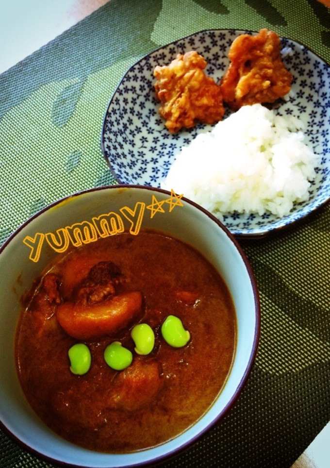 新潟産の枝豆カレー-レシピのメイン写真