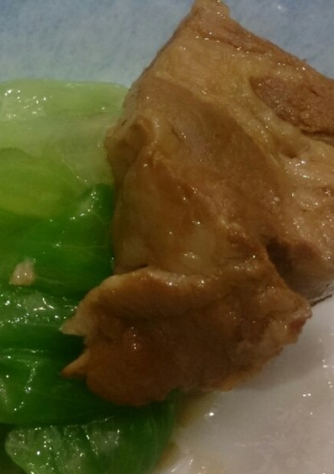 簡単 ★煮豚のたれ使用豚の角煮-レシピのメイン写真