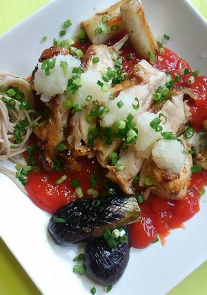 やみつき野菜ジュースソース・-レシピのメイン写真