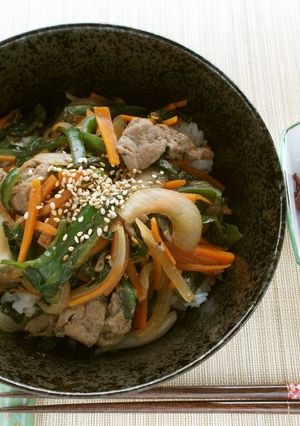 節約レシピ！母直伝☀スタミナ丼-レシピのメイン写真