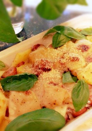 ポテトグラタン・カルボナーラ風♡-レシピのメイン写真