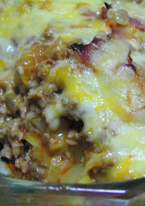 コレウマ風！ひき肉とポテトの重ね焼き-レシピのメイン写真