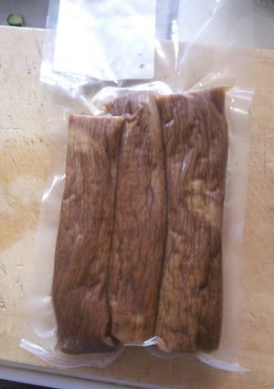 秋田のいぶりがっこ　をパリパリにする方法-レシピのメイン写真