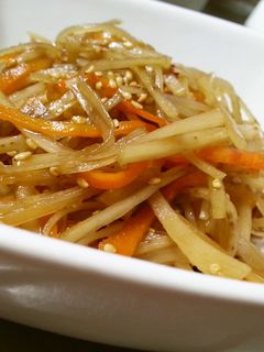 定番きんぴらごぼう-レシピのメイン写真