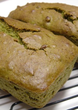 サラダ油で簡単☆抹茶小豆ケーキ♪-レシピのメイン写真