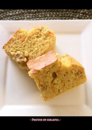 たっぷり人参と胡桃のパウンドケーキ-レシピのメイン写真