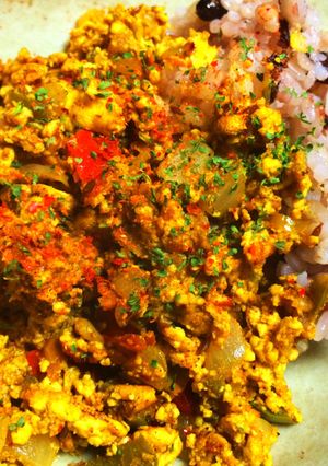 お肉不使用☆豆腐でヘルシードライカレー-レシピのメイン写真