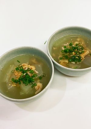 冬瓜と干し海老の中華スープ-レシピのメイン写真