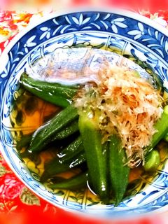 おくらの煮びたし-レシピのメイン写真
