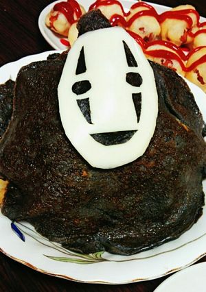 ジブリ カオナシオムライス-レシピのメイン写真