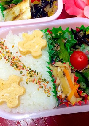 飾りおかず お花卵焼き-レシピのメイン写真
