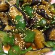 母の味 茄子とピーマンの甘味噌炒め