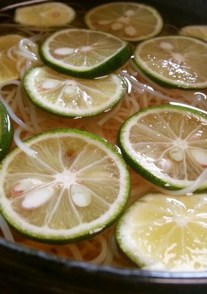 爽やか☆簡単☆すだちそうめん-レシピのメイン写真