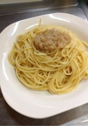 混ぜるだけ！簡単すぎる生姜醬パスタ-レシピのメイン写真