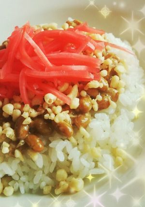 ズボラ納豆ごはん！-レシピのメイン写真