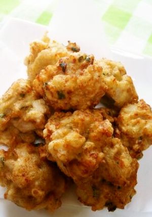 つくね蓮根のコロコロ揚げ♪-レシピのメイン写真