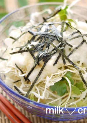 焼き肉屋さんの簡単♪山芋サラダ-レシピのメイン写真