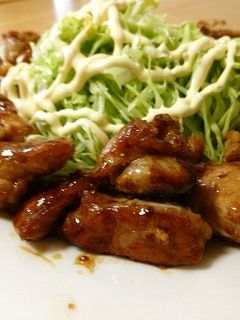 超!超!簡単、鶏の照り焼き、柚子胡椒風味-レシピのメイン写真