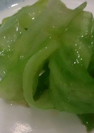 簡単☆パリッとするレタスの茹で方-レシピのメイン写真