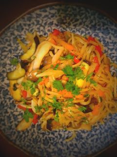 野菜たっぷり 自宅で簡単タイ風やきそば-レシピのメイン写真