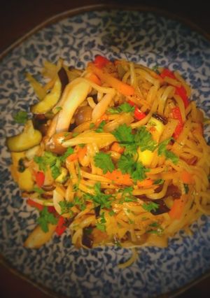 野菜たっぷり　自宅で簡単タイ風やきそば-レシピのメイン写真