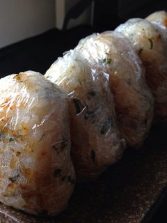大葉とゴマの焼きおにぎり-レシピのメイン写真