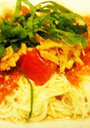 トマトそうめん-レシピのメイン写真