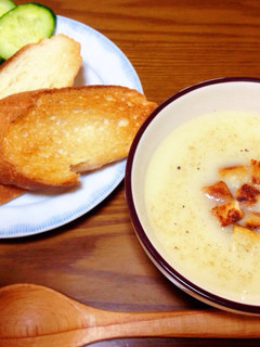 圧力で!ある材料で!節約簡単ポタージュ-レシピのメイン写真