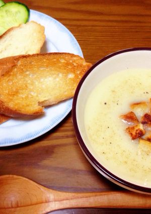 圧力で！ある材料で！節約簡単ポタージュ-レシピのメイン写真