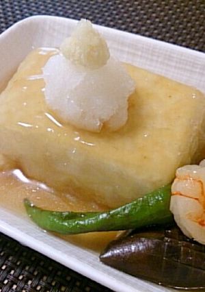 揚げ出し豆腐♪白だしであっさり上品な味-レシピのメイン写真