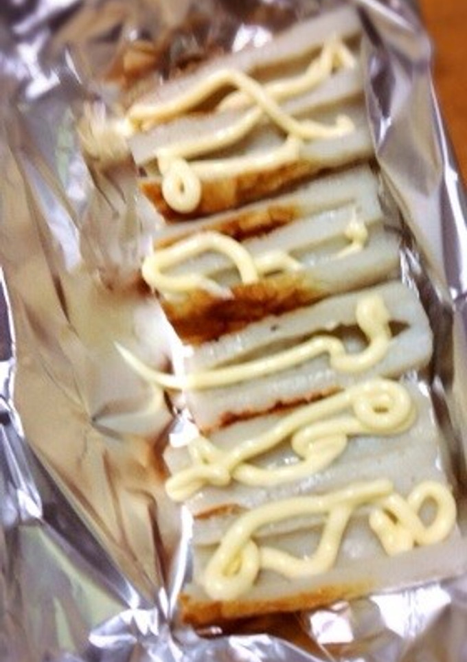 簡単竹輪マヨネーズ焼き-レシピのメイン写真