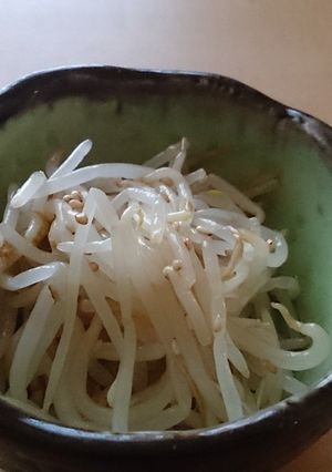 もやしのナムル～火を使わずレンジで簡単～-レシピのメイン写真