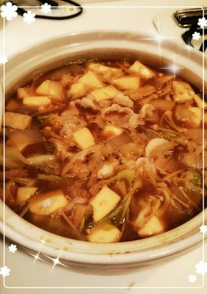 豚とキャベツで簡単カレー鍋-レシピのメイン写真