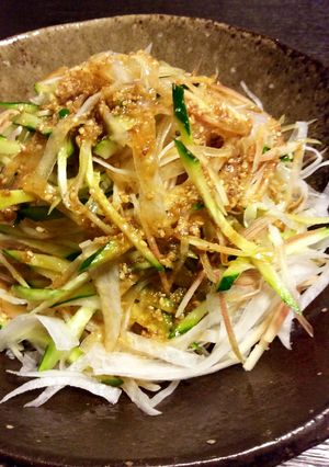大根とみょうがときゅうりのさっぱりサラダ-レシピのメイン写真