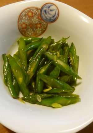 さやいんげんで簡単おかず-レシピのメイン写真