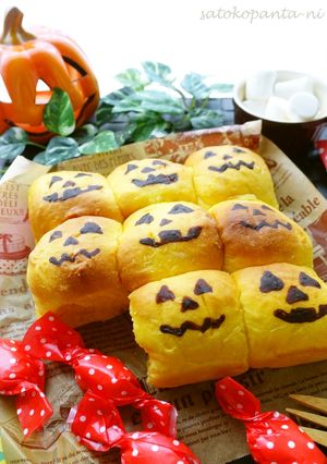 カボチャちぎりパン☆ハロウィンカボチャ-レシピのメイン写真
